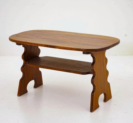 Swedish Side Table in Pine by Axel Einar Hjorth attributed to Bo Fjæstad, 1930s-FM-1744449