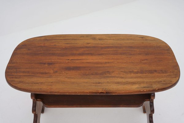 Swedish Side Table in Pine by Axel Einar Hjorth attributed to Bo Fjæstad, 1930s-FM-1744449