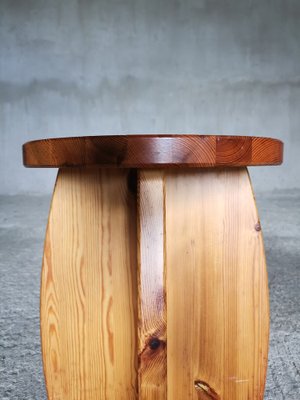 Swedish Stool in Pine, 1960s-XDA-1650114