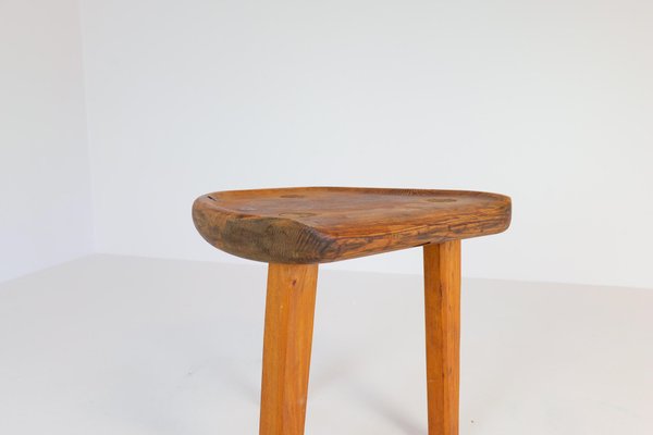 Swedish Stool in Pine, 1960s-UYK-968358