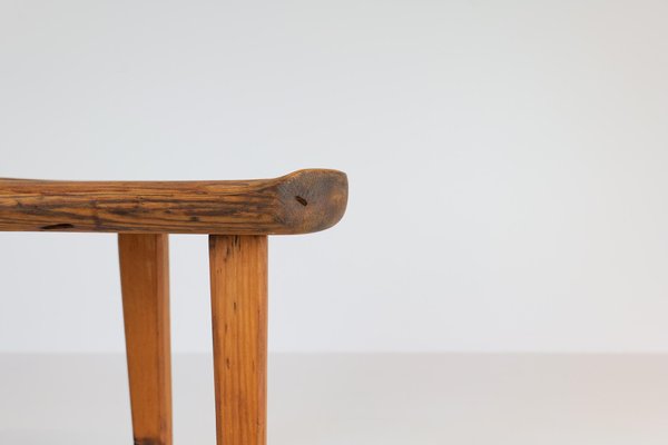 Swedish Stool in Pine, 1960s-UYK-968358