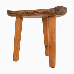 Swedish Stool in Pine, 1960s-UYK-968358