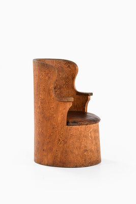 Swedish Stump Chair by Emil Cederlund for Mora-SC-955527