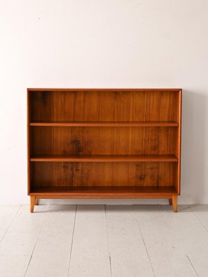 Swedish Teak Bookcase, 1960s-QWP-2042809