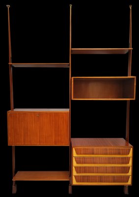 Swedish Teak Bookcase, 1960s-FXH-2041250