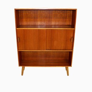 Swedish Teak Bookcase, 1960s-GEK-876009