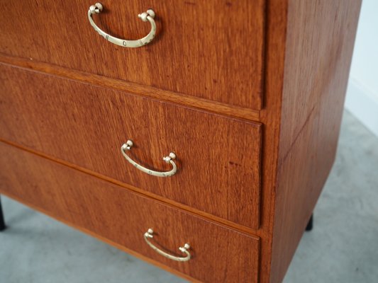 Swedish Teak Chest of Drawers, 1970s-VND-1335317