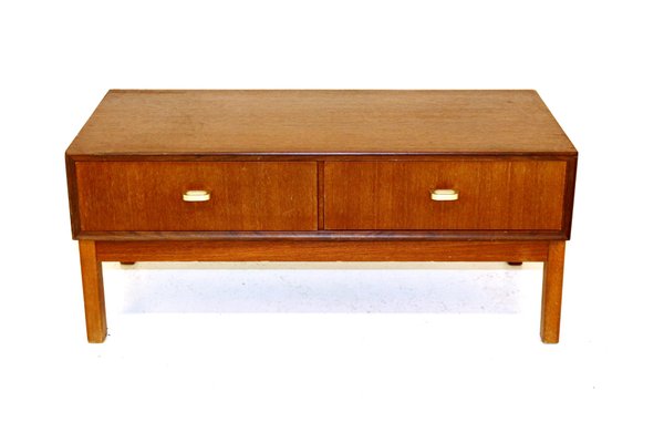 Swedish Teak Console Table, 1960s-GEK-792809