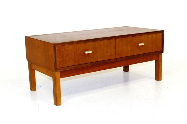 Swedish Teak Console Table, 1960s-GEK-792809