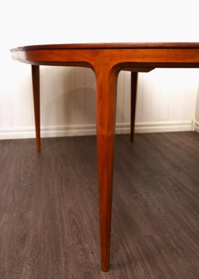 Swedish Teak Dining Table "Facett" by Bertil Fridhagen for Bodafors, 1950s-UDU-1816125