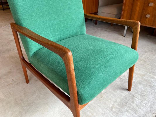 Swedish Teak Easy Chair by Alf Svensson for DUX, 1950s-WSA-899565