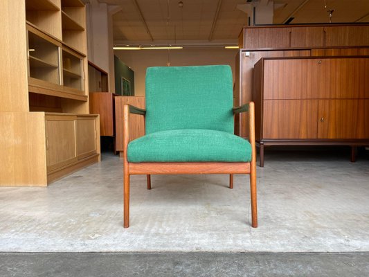 Swedish Teak Easy Chair by Alf Svensson for DUX, 1950s-WSA-899565