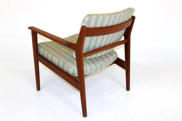 Swedish Teak Lounge Chair, 1960s-GEK-727530