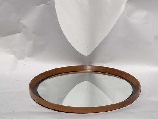 Swedish Teak Mirrors attributed to Uno & Östen Kristiansson for Luxus, 1960s, Set of 2-BHG-1367857