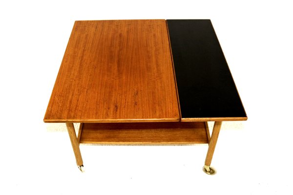 Swedish Teak Serving Trolley from Gemla Möbler, 1960s-GEK-867768