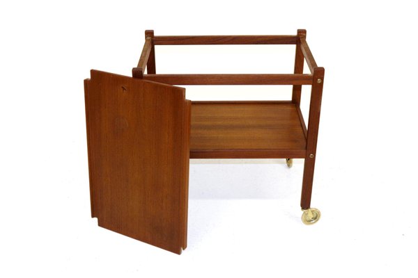 Swedish Teak Trolley, 1960s-GEK-792087