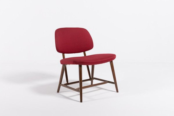 Swedish TeVe Chair by Alf Svensson for Studio Ljungs, 1950s-KMC-1333475