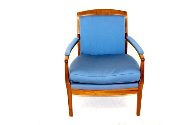 Swedish Walnut Armchair, 1960s-GEK-1122368