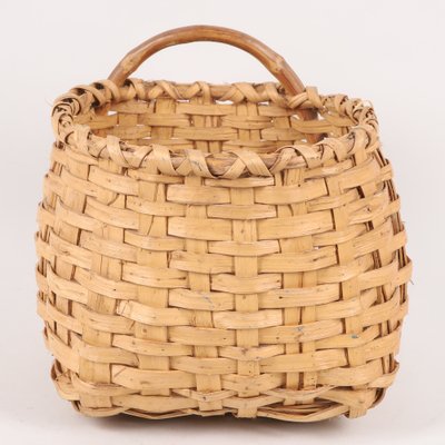 Swedish Wicker Basket, 1900s-VAP-1804343