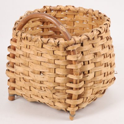 Swedish Wicker Basket, 1900s-VAP-1804343