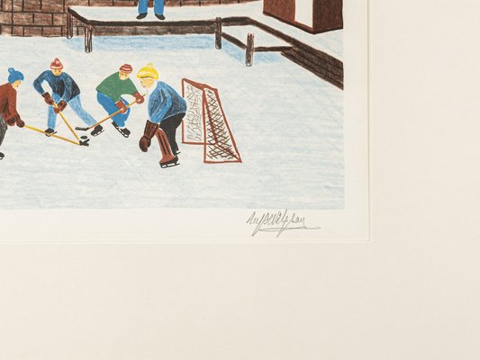 Swedish Winter, Color Lithograph-GPP-1047845