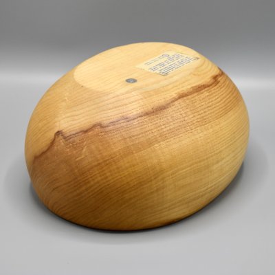 Swedish Wooden Bowl in Ash from Gösta Israelsson, 1960s-RNM-1395777