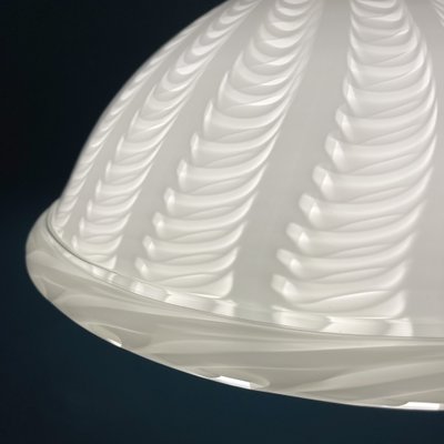 Swirl Murano Glass Pendant Lamp, Italy, 1980s-WQC-1105366