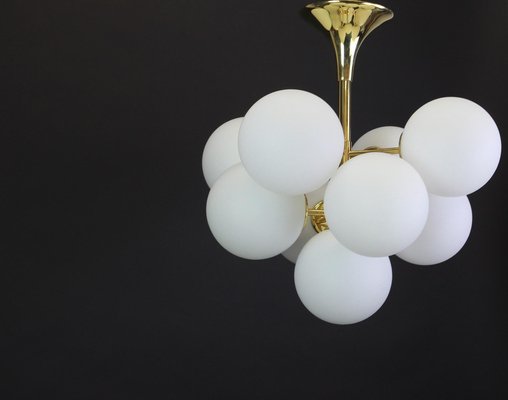 Swiss Atomic Brass Chandelier, 1960s-UGR-1085557