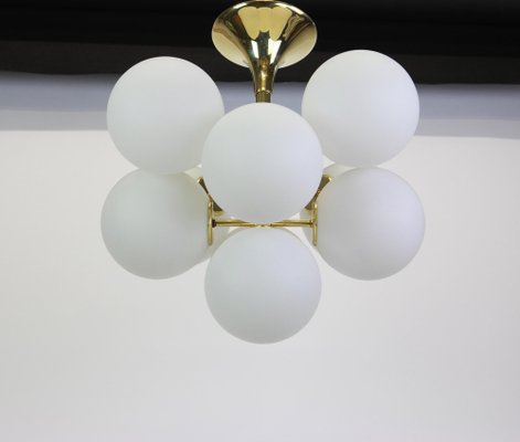 Swiss Atomic Brass Chandelier, 1960s-UGR-1085557