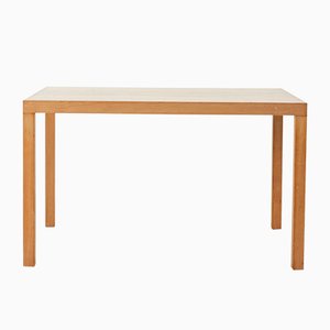 Swiss Beech and Walnut Dining Table, 1950s-LOB-647191