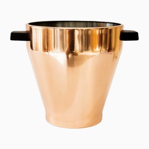 Swiss Champagne Bucket in Copper, 1920s-SPD-2035887