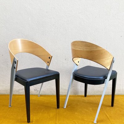 Swiss Dining Chairs from Horgen-Glarus Ag Møbelfabrik, 1960s, Set of 2-UXO-2034600