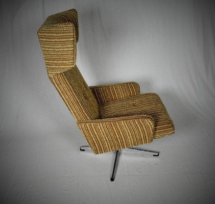 Swivel Armchair, Czechoslovakia, 1970s-TZ-876143