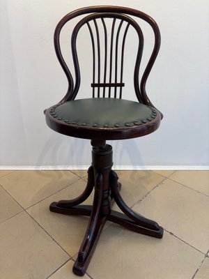 Swivel Chair from Gebrüder Thonet, 1890s-HDU-1969993