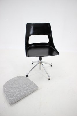 Swivel Chair Model KK-1A by Kay Korbing for Fibrex, Denmark, 1960s-TZ-1761246