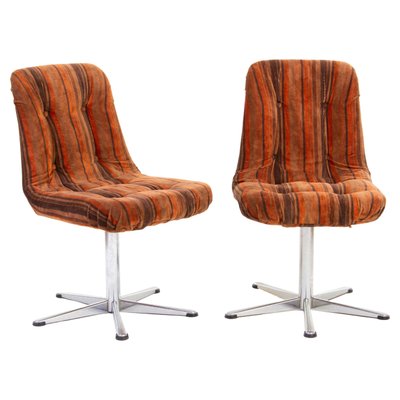 Swivel Chairs, 1960s, Set of 4-ABO-1438858