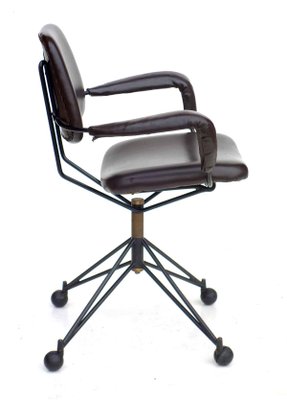 Swivel Desk Chair by Gastone Rinaldi for Rima, 1950s-GKB-1089763