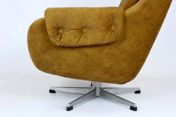 Swivel Lounge Chair from Up Zavody, Czechia, 1970s-WVS-1756561