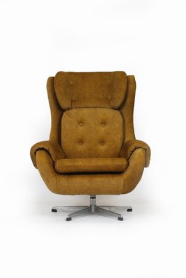 Swivel Lounge Chair from Up Zavody, Czechia, 1970s-WVS-1756561