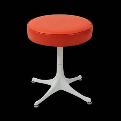 Swivel Pedestal Stool by George Nelson for Herman Miller, 1960s-TJQ-877287