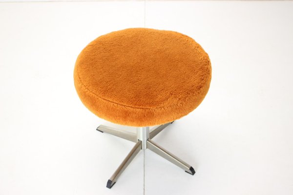 Swivel Stool or Footstool, Czechoslovakia, 1970s-TZ-1166614