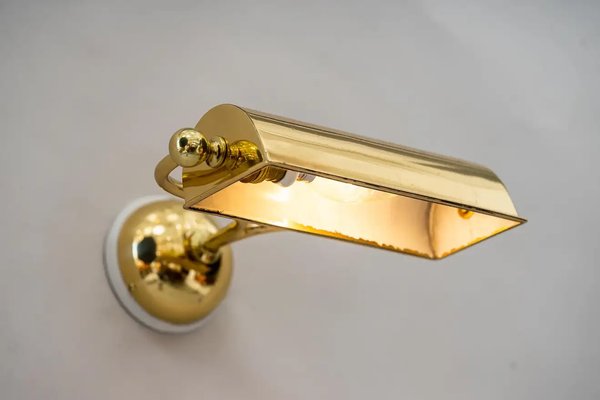 Swiving Art Deco Wall Lamp, Vienna, 1920s-SPD-1315008