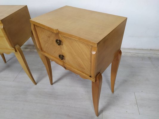 Sycomore Bedside Tables, 1950s, Set of 2-EAD-1742698