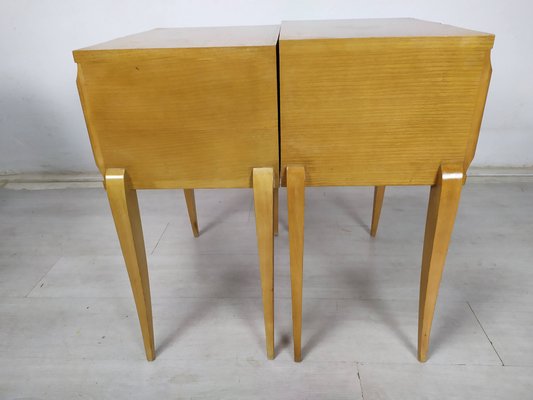 Sycomore Bedside Tables, 1950s, Set of 2-EAD-1742698