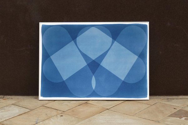 Symmetrical Icon, 2022, Cyanotype-RWC-1338187