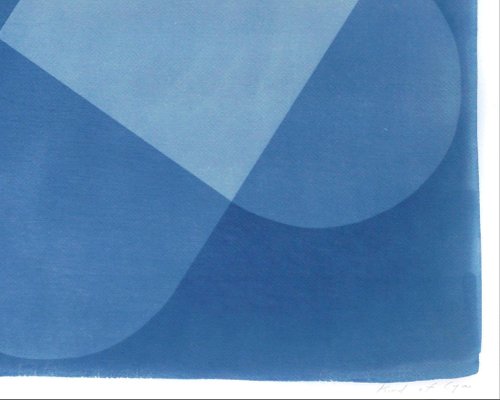 Symmetrical Icon, 2022, Cyanotype-RWC-1338187