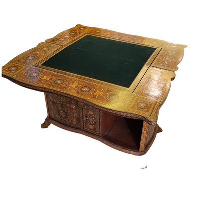 Syrian Inlaid Game Table-TCS-1745461