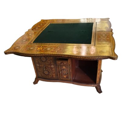 Syrian Inlaid Game Table-TCS-1745461