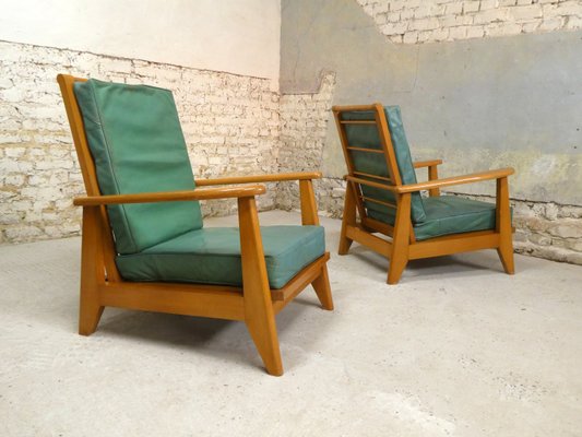 System Armchairs, 1940s, Set of 2-QAV-1148647