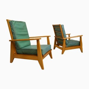 System Armchairs, 1940s, Set of 2-QAV-1148647